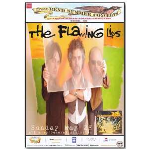  Flaming Lips Poster   A Concert Flyer   Bend