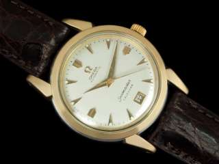 1952 OMEGA VINTAGE SEAMASTER, Automatic Date, 14K Gold & Stainless 