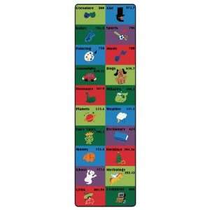  Carpets for Kids 57.1/57.3 Printed Dewey Decimal 