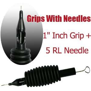  (20) 1 Inch Sterile Disposable Black Silicone Grips with 