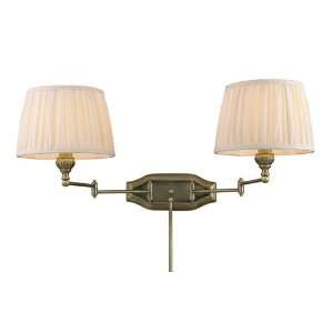   Swingarm Two Light Swing Arm Wall Sconce from the Swingarm Collection