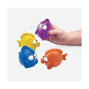  Porcupine Fish Squirts (1 dozen)   Bulk Toys & Games