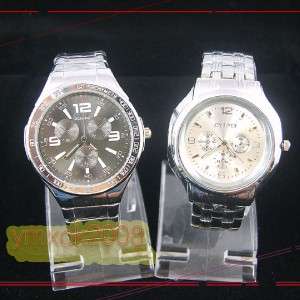 pcs Mens Watches stainless steel Watch GIFT W004A  