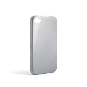  System S Silver Metal Case for Apple iPhone 4 Electronics