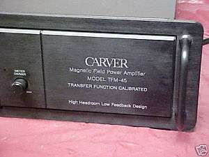 Carver TFM 45/42 Professional Repair & Upgrade Service  