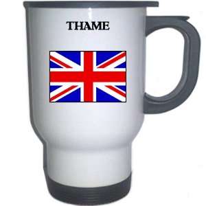 UK/England   THAME White Stainless Steel Mug Everything 