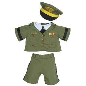    Build A Bear Workshop Army Officer Uniform 3 pc.: Toys & Games