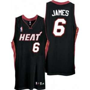  100% Authentic Polyester Miami Heat Jersey: Sports 
