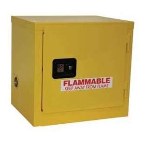  Flammable Cabinet With Self Close Door   6 Gallon 