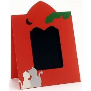  Handcrafted Paper Picture Frame with Cats Design: Baby