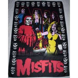    MISFITS 5x3 Feet Cloth Textile Fabric Poster: Home & Kitchen