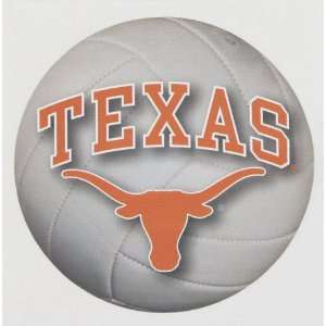  Texas Longhorns Volleyball Moveable Decal: Sports 