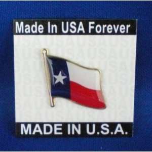  Texas State Flag Pin Made in US Patio, Lawn & Garden