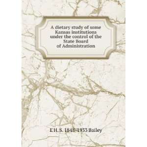   of the State Board of Administration E H. S. 1848 1933 Bailey Books