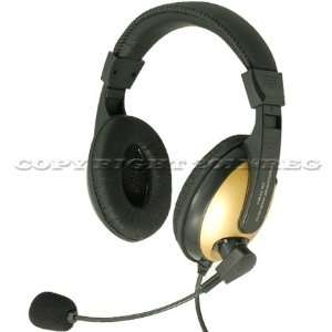  3.5MM PC COMPUTER HAEDPHONE HEADSET EARPHONE WITH BUILT IN 