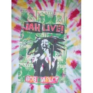  Bob Marley Reggae Jah Live Large T Shirt 