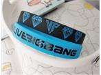 BIGBANG Alive big bang VIP KPOP Support wristband BRACELET X2 Blue 