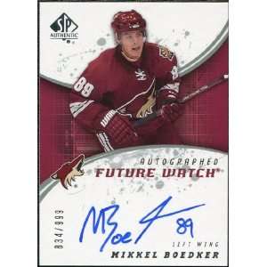   Future Watch #245 Mikkel Boedker Autograph /999 Sports Collectibles