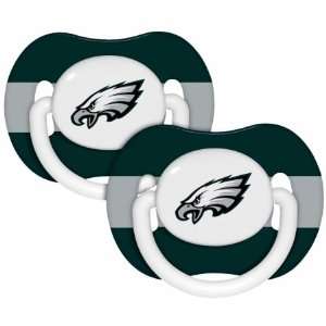  Baby Fanatic 143345 Philadelphia Eagles Pacifiers 2 pack 