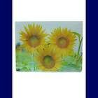 Sunflower Tempered Glass Cutting Board~Kitchen Decor