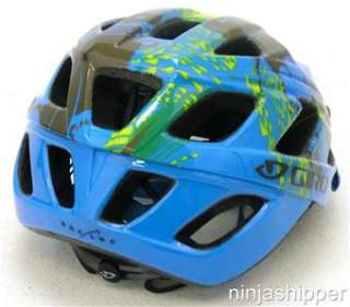  HEX Blue/Bright Yellow Cloud Nine MTB Bike Helmet LARGE MSRP $90 New