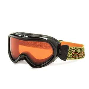  Bolle Kids Boost Goggles, Black Turtle, Citrus Lens 