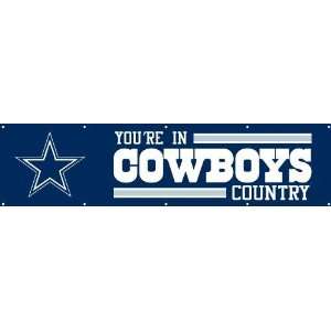  Party Animal Dallas Cowboys Giant 8 Team Banner Sports 