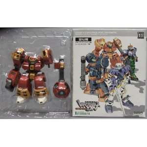  Cyber Troopers Virtual on Temjin Action Figure Dorkas Red 