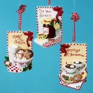   ASSORTED: COOKIES, COCOA & MILK   Christmas Ornament: Home & Kitchen