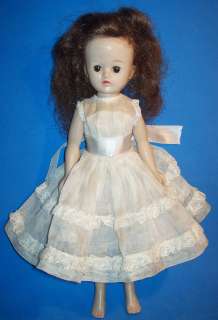 Vintage Vogue Doll JILL Walker 10 1/2 Tagged Dress Sleep Eye BL Ginny 