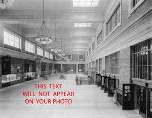 CHICAGO TRAIN STATION 1912 Concourse photo copy (B)  
