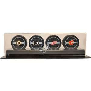 Caseworks Phoenix Coyotes 2 Puck Display Case: Sports 