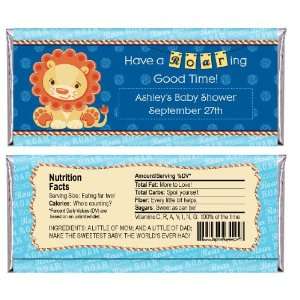   : Lion Boy   Personalized Candy Bar Wrapper Baby Shower Favors: Baby
