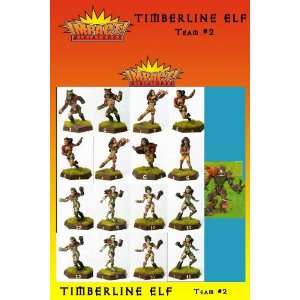    Timberline Elf Fantasy Football Miniatures Team 2: Toys & Games
