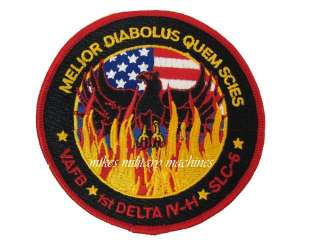 USAF BLACK OPS AREA 51 PHOENIX MISSION NRO L 49 DELTA IV H SPACE PATCH 