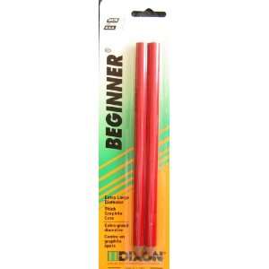  Dixon Beginner Extra Large Diameter Thick Graphite Core Pencils 