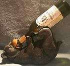 Black Bear Wine Bottle Holder Wine Accessory Wine Rack