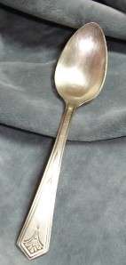 PLAZA SILVERPLATE DIMI TASSE SPOON VINTAGE SILVER  