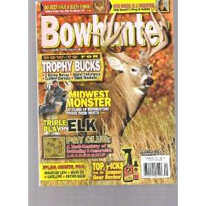 Bowhunters Magazine (trophy Bucks, September 2010) Various  