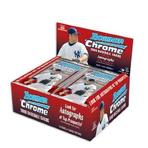 2008 Bowman Chrome MLB (24 Packs): Sports & Outdoors