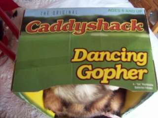 Original 1999 Caddy Shack Dancing Gopher IOB Still Works Great  