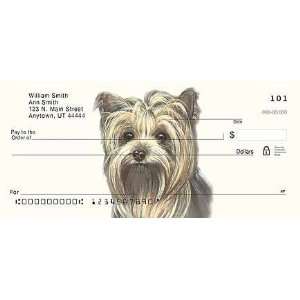  Yorkie Dog Personal Checks