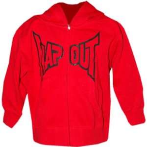 No Fear NapouT Red Toddler Hoodie Sweat Shirt (Size=2T 