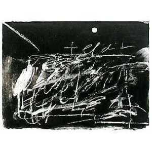    Le Doigt et la Lune by Antoni Tapies, 28x20