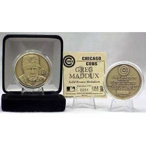  Greg Maddux Chicago Cubs Bronze Coin