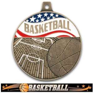 25 Americana Custom Basketball Medals BRONZE MEDAL/ULTIMATE Custom 