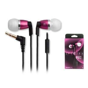  iFrogz Audio Spectra Ear Bud with Mic Pink: Electronics