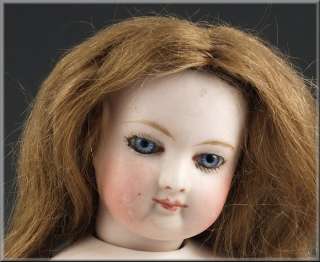 French Poupee Peau Fashion Lady Doll w/ Bisque Swivel Head & Kid 