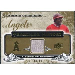: 2008 Upper Deck UD A Piece of History Franchise History Jersey Gold 