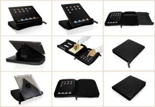 Macally BookstandPRO2 Brief Leather Case for iPad 2  